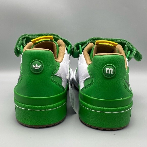 Adidas Originals Forum '84 Low 'Green' x M&Ms Men's Sneakers   -   Size: 7 - Picture 3 of 14